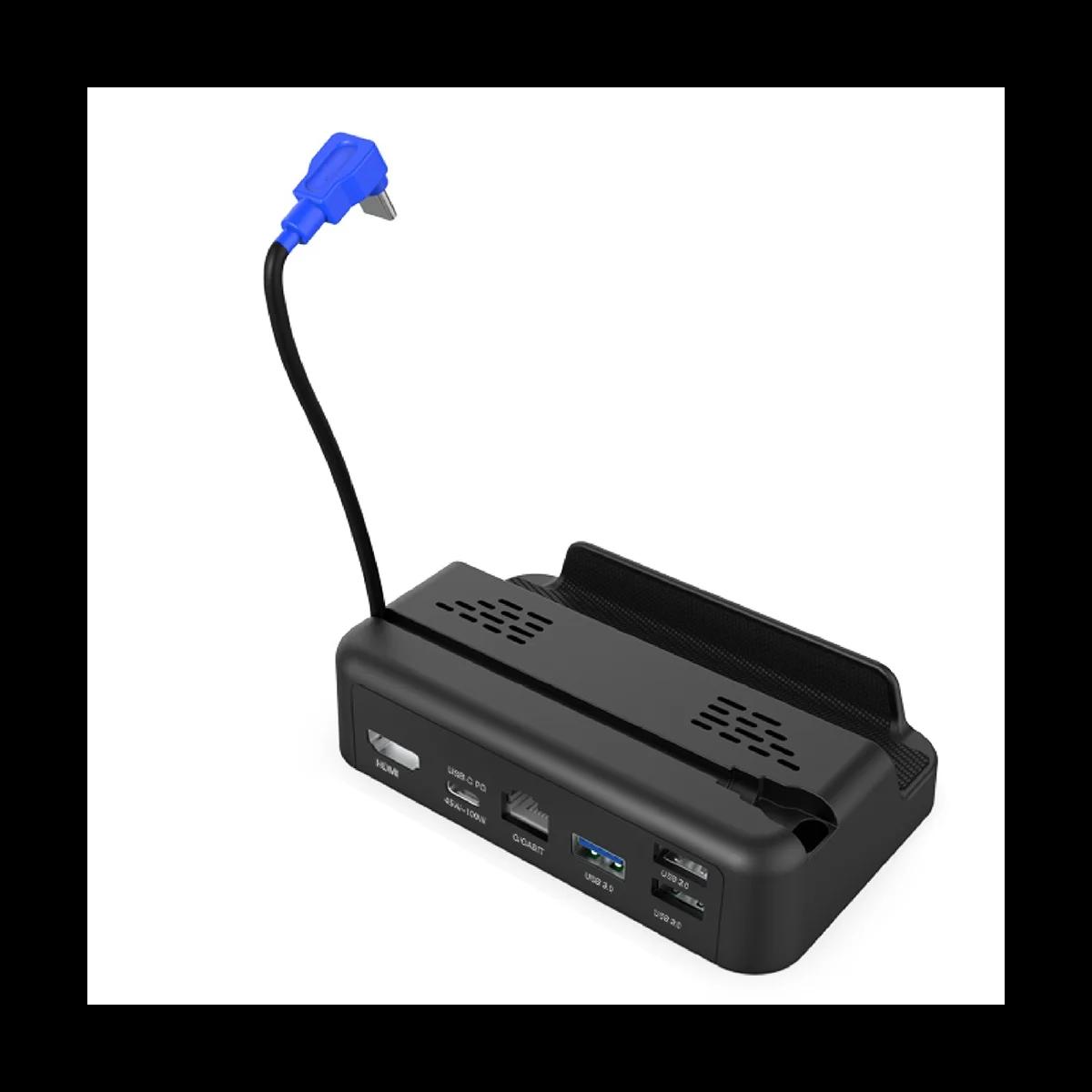 ũ ̼ TV ̽ ĵ  ġ, USB C, RJ45 Ʈ, 4K ȣȯ, ġ, 6 in 1